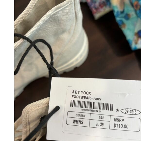 8 by Yoox Leather Cap Top Lace Up Boots - Picture 4 of 6